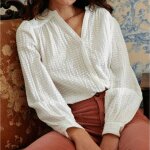 Blouse en coton bailey blanc