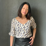 Blouse daily - lilly white cru en viscose