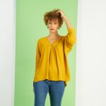 Blouse fluide manches 3 / 4 eve