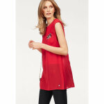 Blouse fluide manches courtes avec top assorti femme bruno banani - rouge