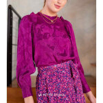 Blouse izana violet en viscose