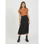 Blouse manches courtes marron opal