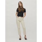 Blouse manches courtes noir mina