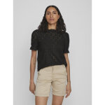 Blouse manches courtes noir yara