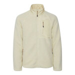 Blouson blanc manches longues col haut