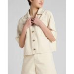 Blouson femme en coton écru Blouson femme en coton écru