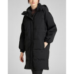 Blouson femme long puffer noir