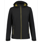 Blouson hommes brimfield en softshell - noir