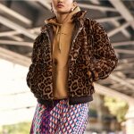 Blouson leopard nancy