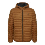 Blouson marron  capuche en nylon