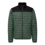 Blouson matelass vert pour homme en nylon