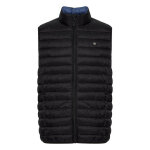 Blouson noir manches courtes en nylon