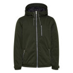 Blouson vert manches longues � capuche