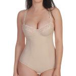 Body modelant avec armatures beige Body modelant avec armatures beige