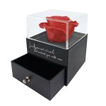 Boite  bijoux rose eternelle rouge - so charm