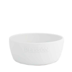 Bol  raser blanc porcelaine - logo plisson - plisson