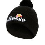 Bonnet  pompom velly - noir en nylon