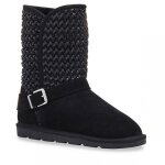 Boots femme noir cirius