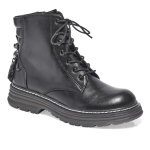 Boots femme noir lopard reveuse