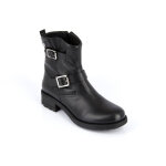 Boots femme noir looky en cuir