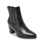 Boots - noir en cuir