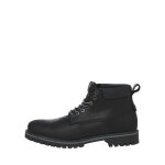 Bottes en cuir noir lance