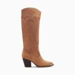 Bottes santiags maud camel  talon