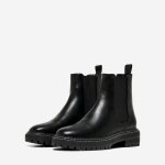 Bottines chelsea femme noir