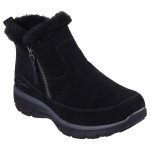 Bottines femme easy going - cool zip noir en cuir