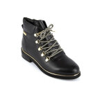 Bottines femme noir moony en cuir