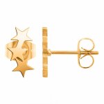 Boucles d'oreilles - b2323 - dore - ang�le m