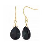 Boucles d'oreilles - b2499 - noir - angle m
