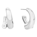 Boucles oreilles calvin klein bijoux ck spiral - 35000764 acier argent