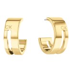 Boucles oreilles calvin klein bijoux geometric essentials sculptural - 35000676 acier dor