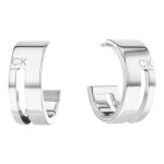 Boucles oreilles calvin klein bijoux geometric essentials sculptural - 35000677 acier argent