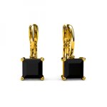 Boucles d?oreilles de0007 - g - bk myc - paris square