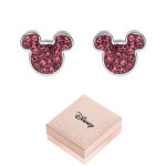 Boucles d'oreilles disney - mickey ornes de cristaux scintillants