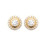 Boucles oreilles maison de la bijouterie sensimio y5w43z0 plaqué or Boucles oreilles maison de la bijouterie sensimio y5w43z0 plaqué or