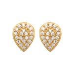 Boucles d'oreilles puces gouttes plaqu or maison de la bijouterie y5w0vz0