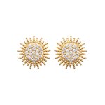 Boucles oreilles maison de la bijouterie sensimio y5w03z0 plaqu or