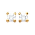Boucles oreilles maison de la bijouterie sensimio y5055z0y plaqué or Boucles oreilles maison de la bijouterie sensimio y5055z0y plaqué or