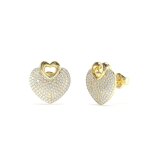 Boucles oreilles guess bijoux crazy in love jube05213jwyg acier doré Boucles oreilles guess bijoux crazy in love jube05213jwyg acier doré