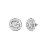 Boucles oreilles guess bijoux g crystal - jube05448jwrh acier argent