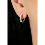 Boucles oreilles heliophilia - 136els1339 argent 925 / 1000