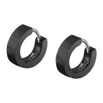 Boucles d'oreilles homme lotus style bijoux men's earrings - ls2160 - 4 - 5 acier