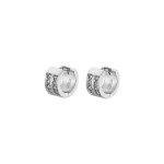 Boucles d'oreilles homme lotus style bijoux men's earrings - ls2393 - 4 - 1 acier