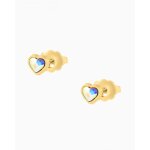 Boucles d'oreilles les interchangeables - a59175 boucles d'oreilles coeur bleu