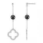 Boucles oreilles jourdan ajf170011e - juliette - argent argent