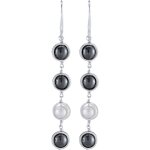 Boucles d'oreilles jourdan ceres amk029 - boucles d'oreilles en argent et hematite jourdan bijoux