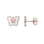 Boucles oreilles jourdan papilio - ajf210102e argent
